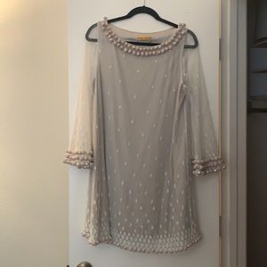 Alice + Olivia Cream Dress